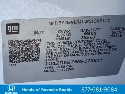 2024 Chevrolet Malibu LT 1LT