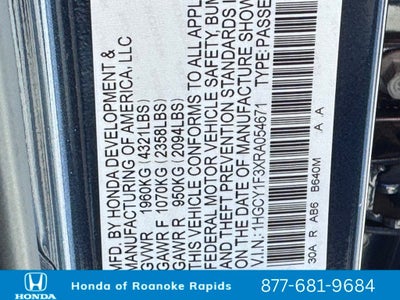 2024 Honda Accord EX