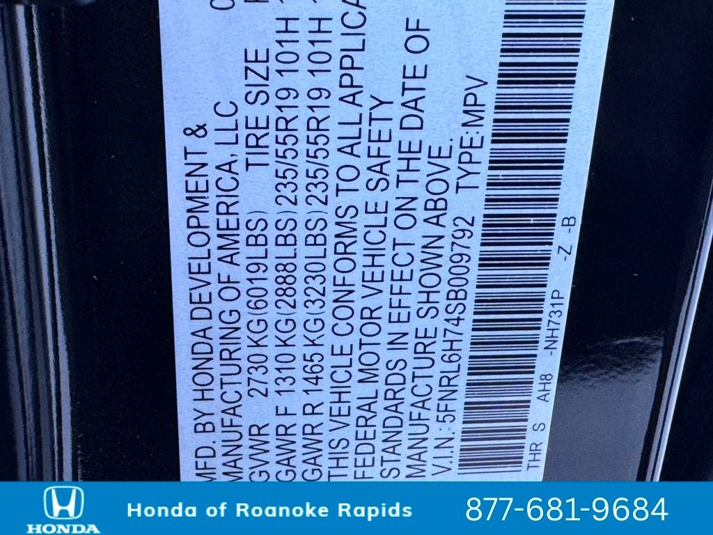 2025 Honda Odyssey Sport-L