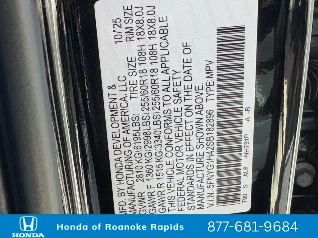 2025 Honda Pilot EX-L