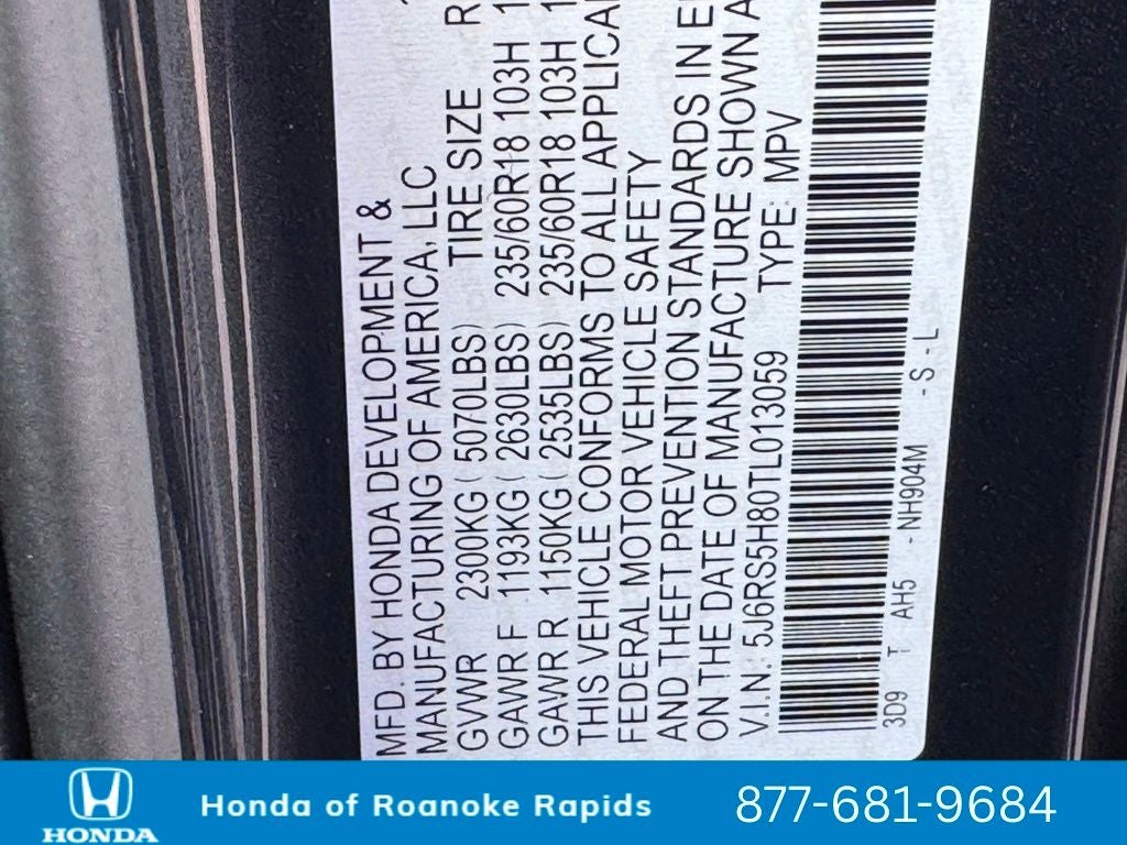 2026 Honda CR-V Hybrid Sport-L